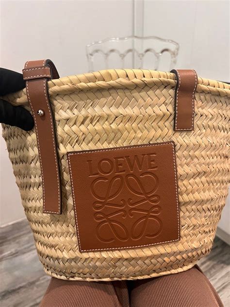 loewe straw bag dupe